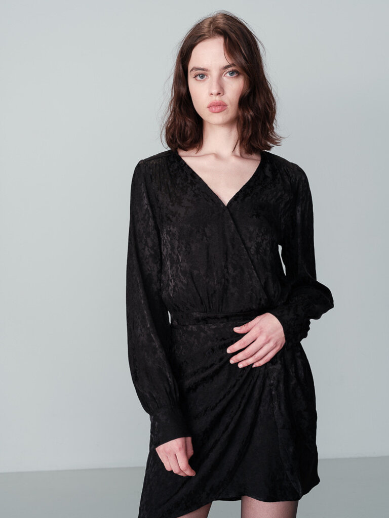 Grace & Mila Black Textured Mini