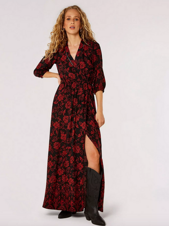 Apricot Deep Red Maxi