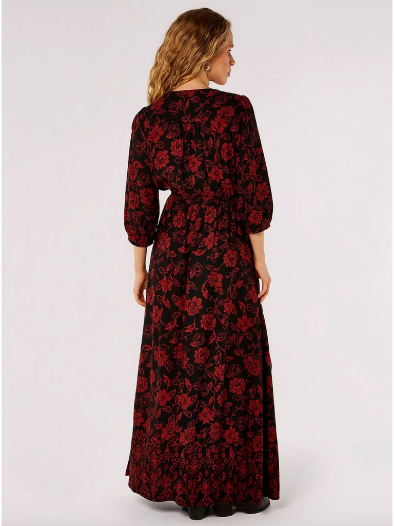 Apricot Deep Red Maxi