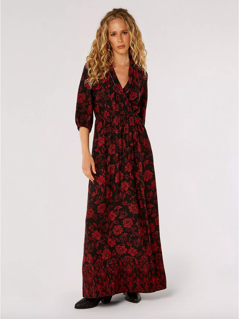 Apricot Deep Red Maxi