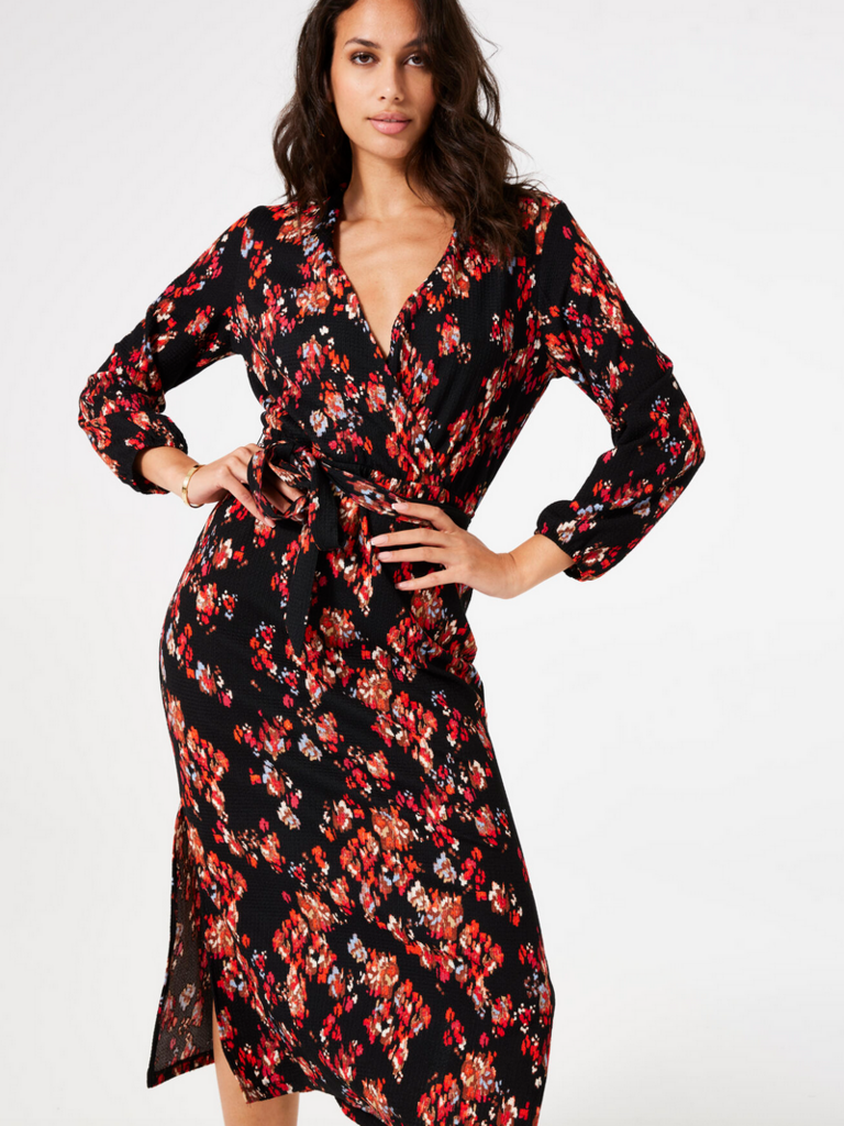 Garcia Black & Red Midi