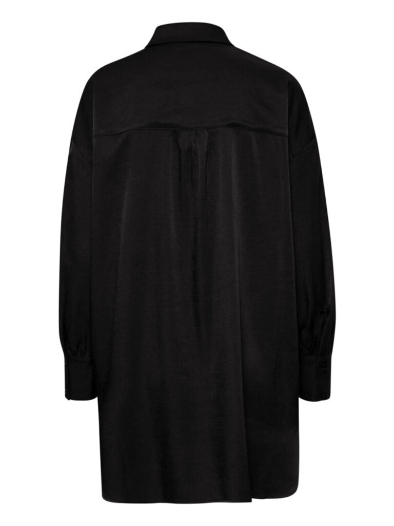 Fransa Silky Button Up Tunic