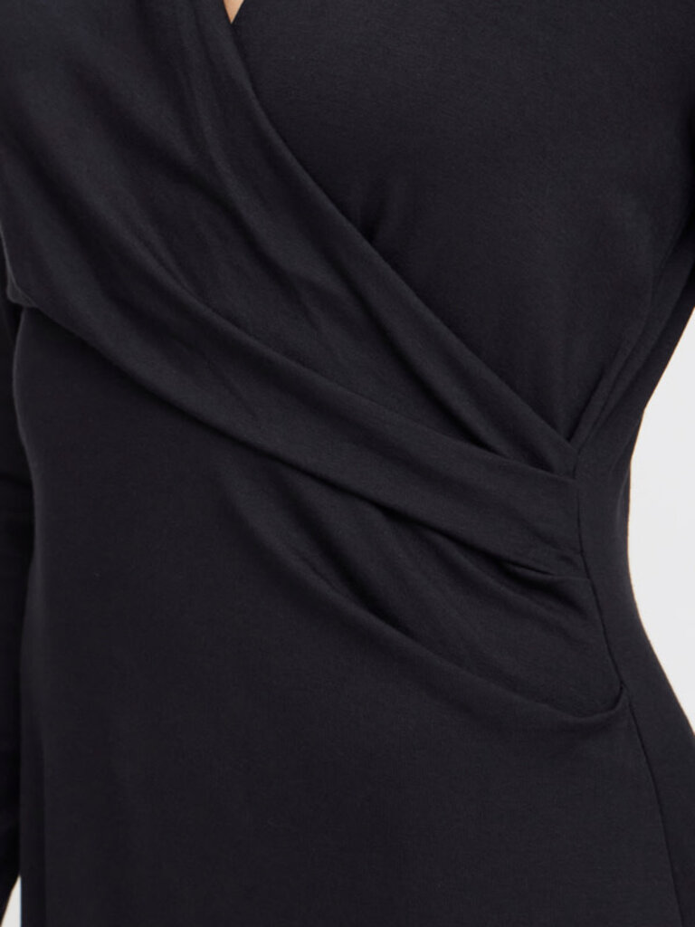 Fransa Faux Wrap Dress