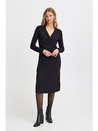Fransa Faux Wrap Dress