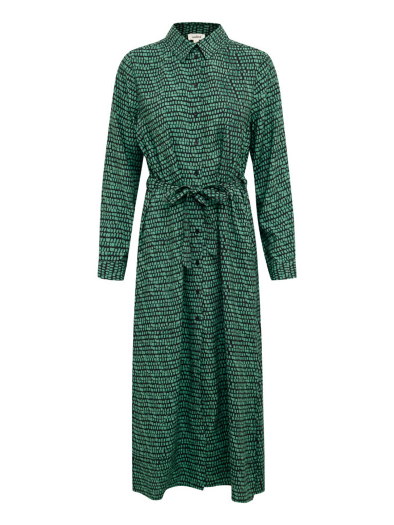 Soaked In Luxury Green Block Midi