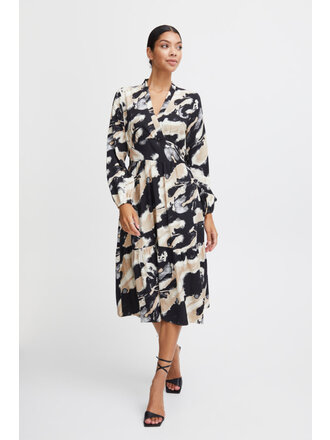 B. Young Black Cream Mix Midi