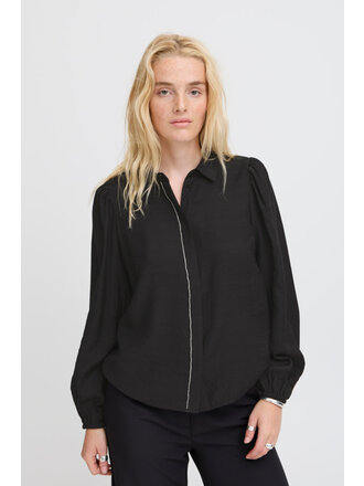 ICHI Rhinestone Blouse