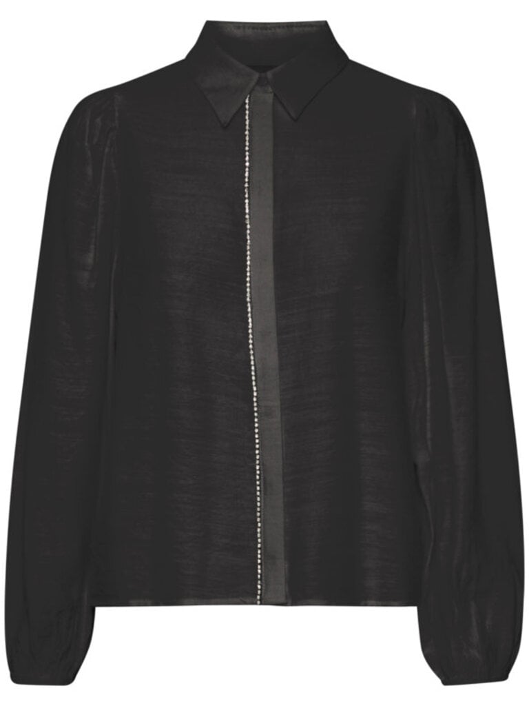 ICHI Rhinestone Blouse