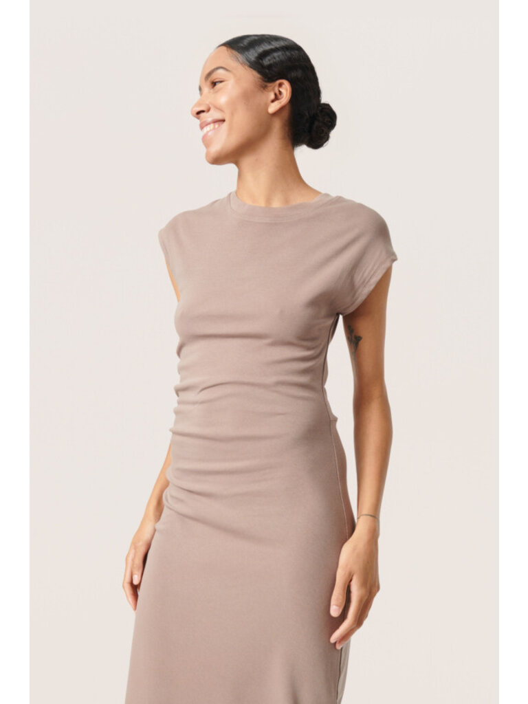 Soaked In Luxury Basic Taupe Midi