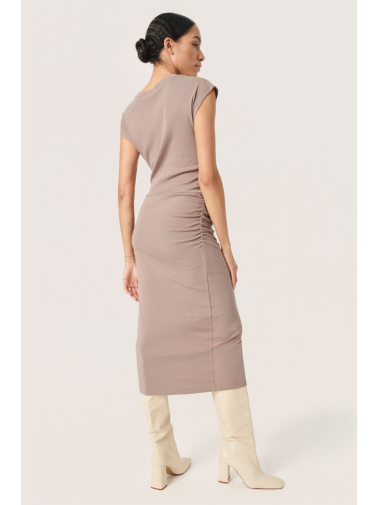 Soaked In Luxury Basic Taupe Midi