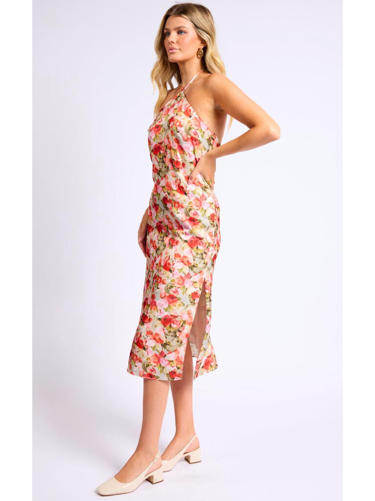 Sage The Label Lover Floral Midi