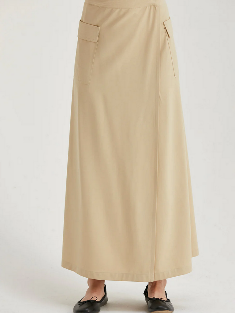 Crescent Cargo Skirt