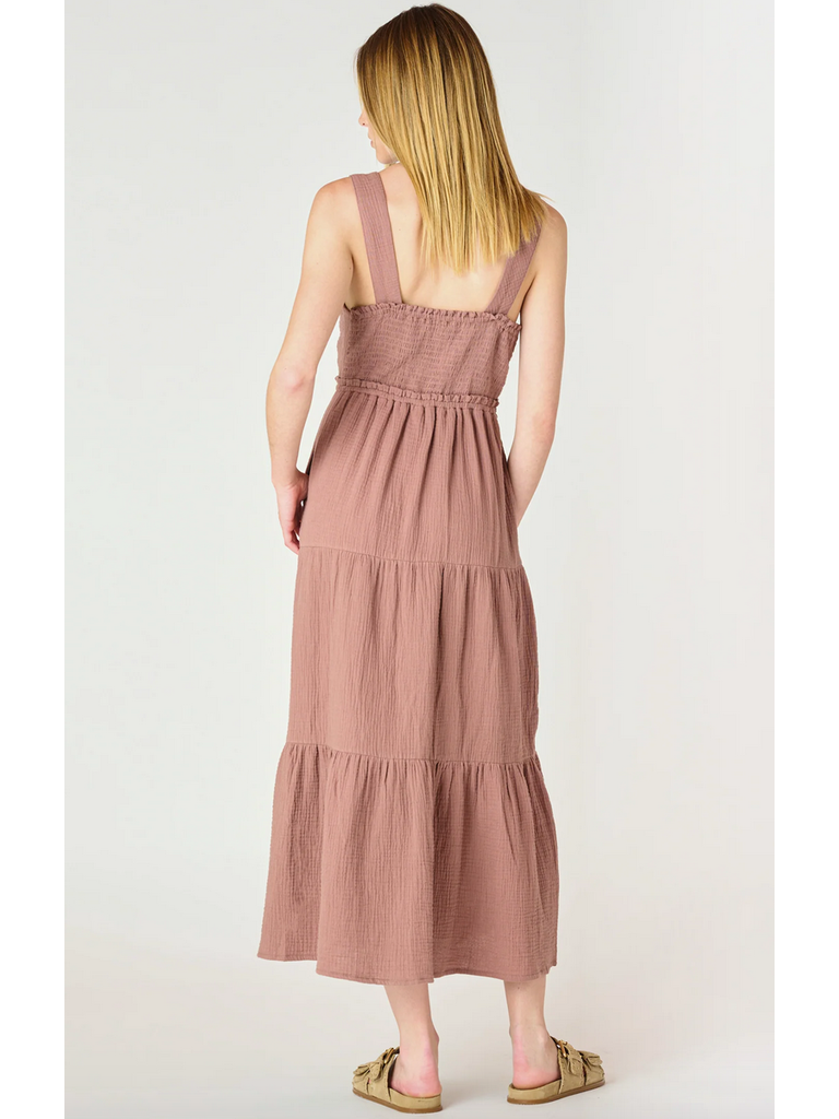 Dex Taupe Beachy Midi