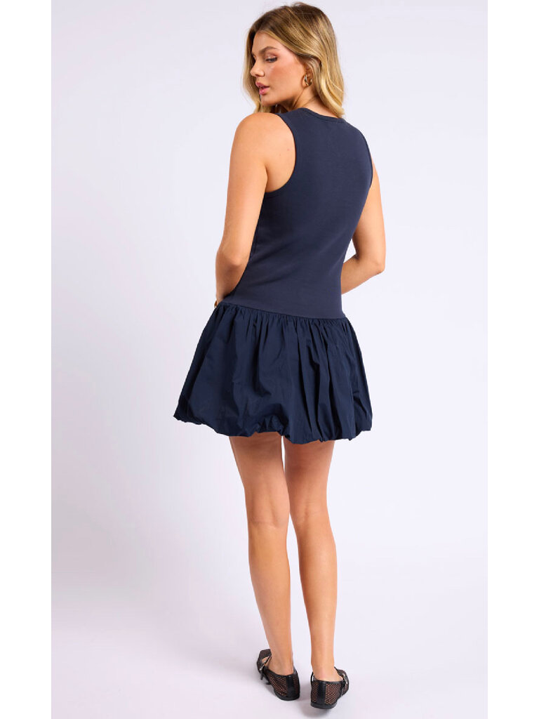 Sage The Label Bubble Navy Mini