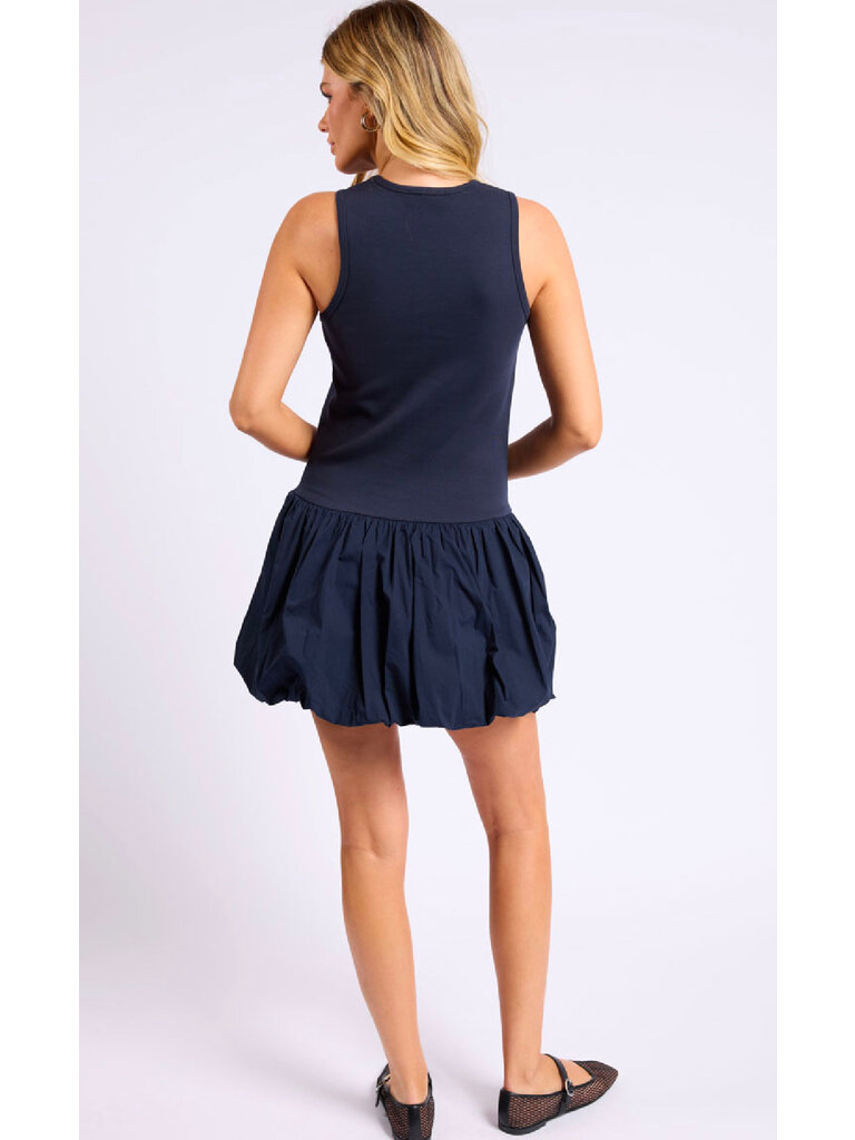 Sage The Label Bubble Navy Mini