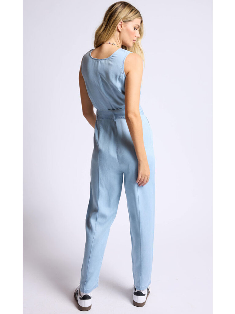 Sage The Label Soft Denim Jumpsuit
