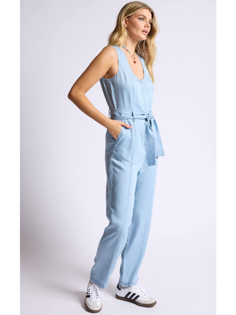 Sage The Label Soft Denim Jumpsuit