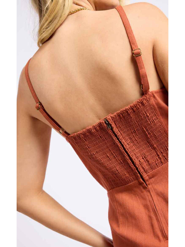 Sage The Label Desert Denim Jumpsuit