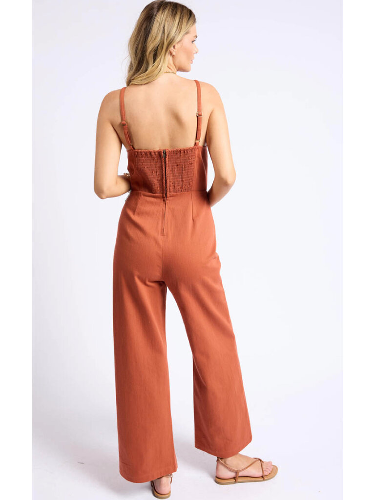 Sage The Label Desert Denim Jumpsuit