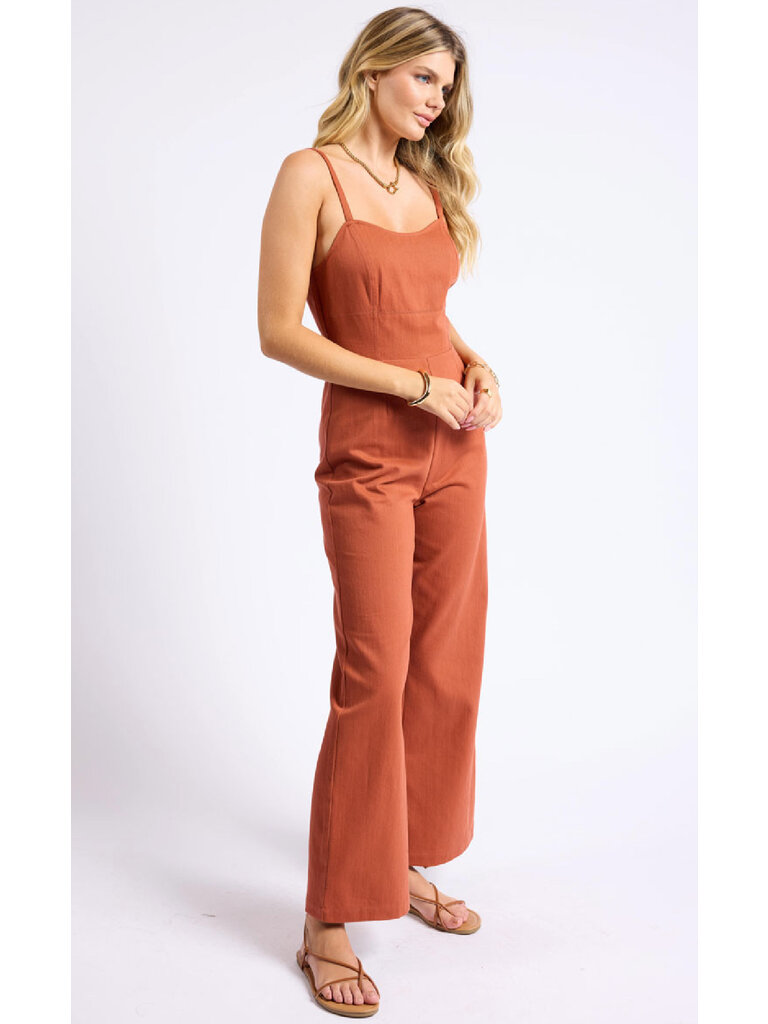Sage The Label Desert Denim Jumpsuit