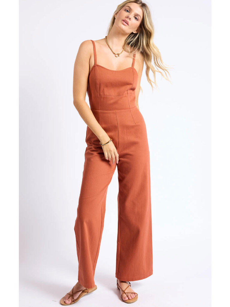Sage The Label Desert Denim Jumpsuit