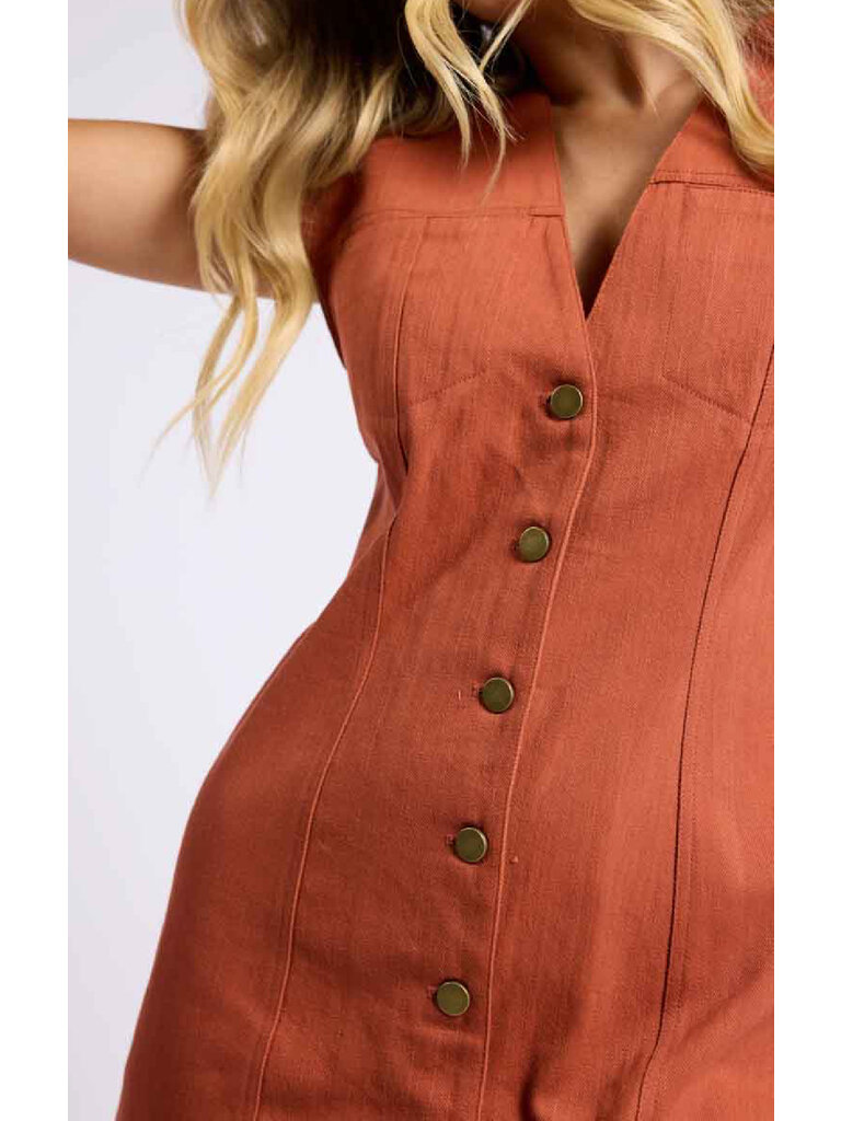 Sage The Label Clay Denim Mini