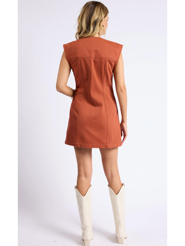 Sage The Label Clay Denim Mini