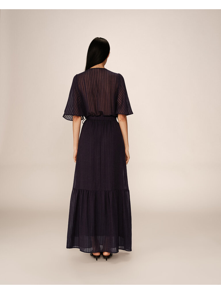 Grace & Mila Navy Lined Maxi