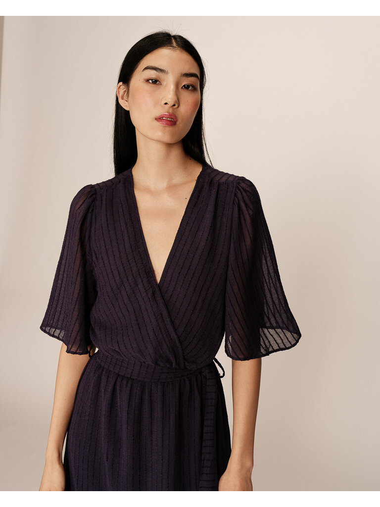 Grace & Mila Navy Lined Maxi
