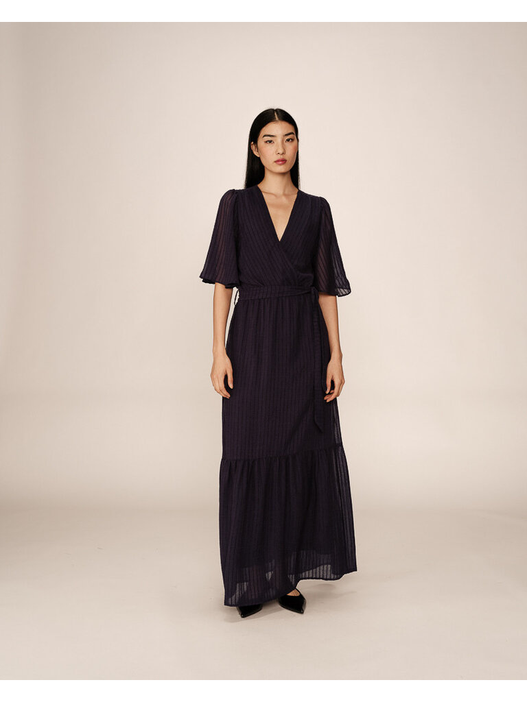 Grace & Mila Navy Lined Maxi