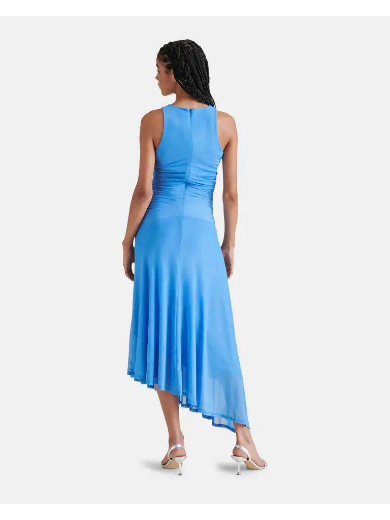 Steve Madden Blue Mesh Midi