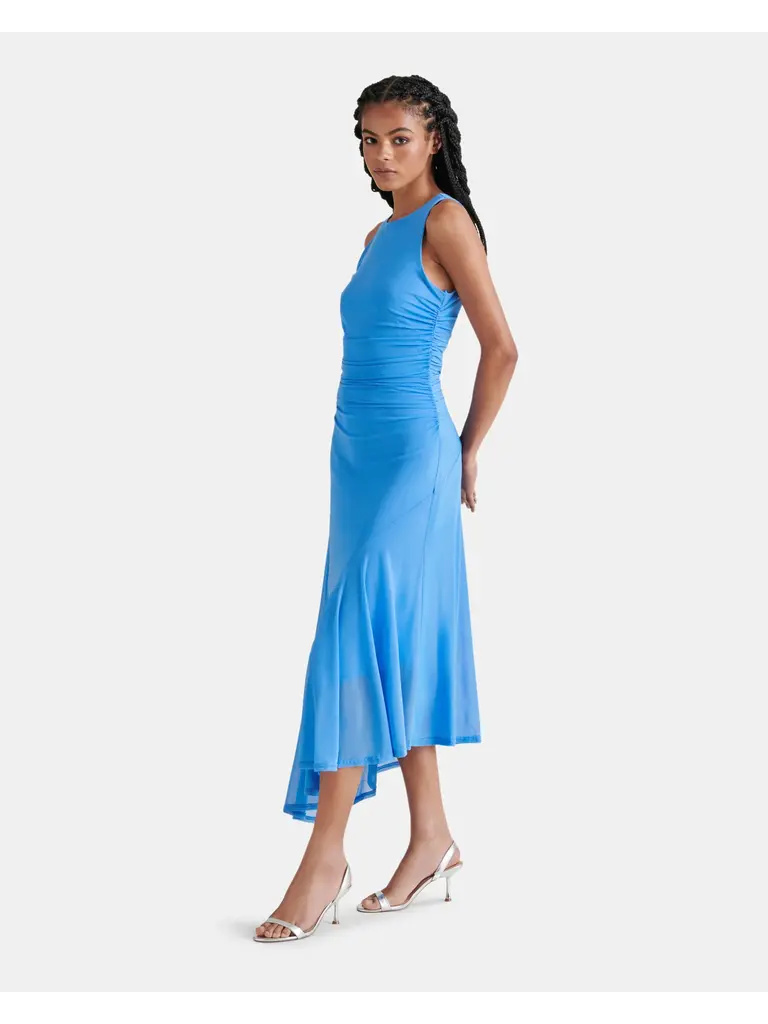 Steve Madden Blue Mesh Midi