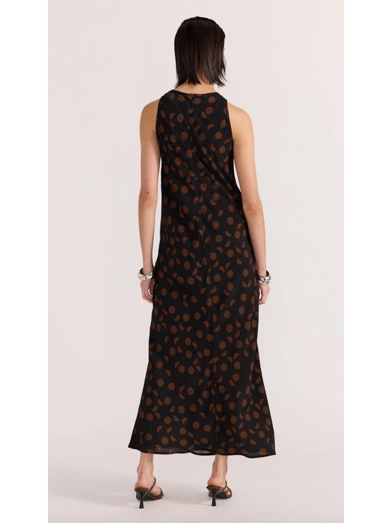 Staple The Label Navy & Brown Midi