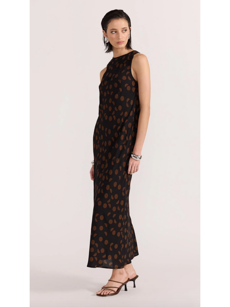 Staple The Label Navy & Brown Midi