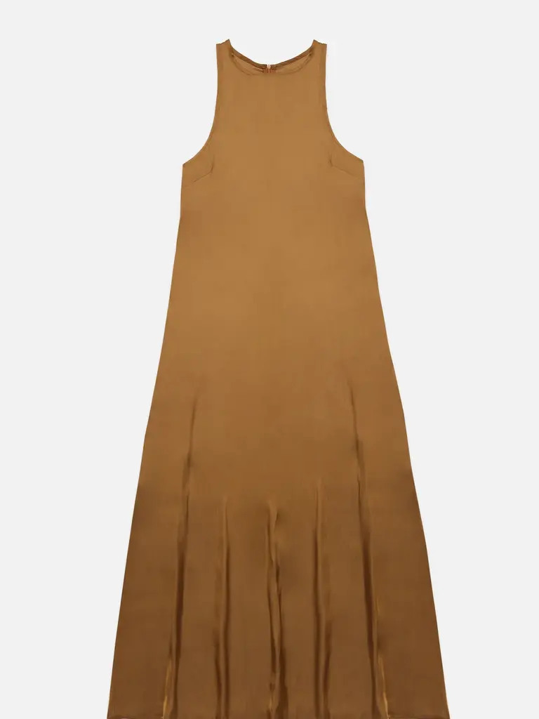 Deluc Silky Taupe Dress