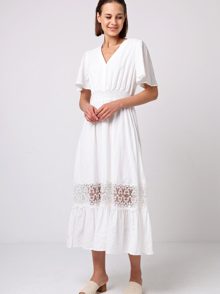 Angel Eyes White Dreamy Dress