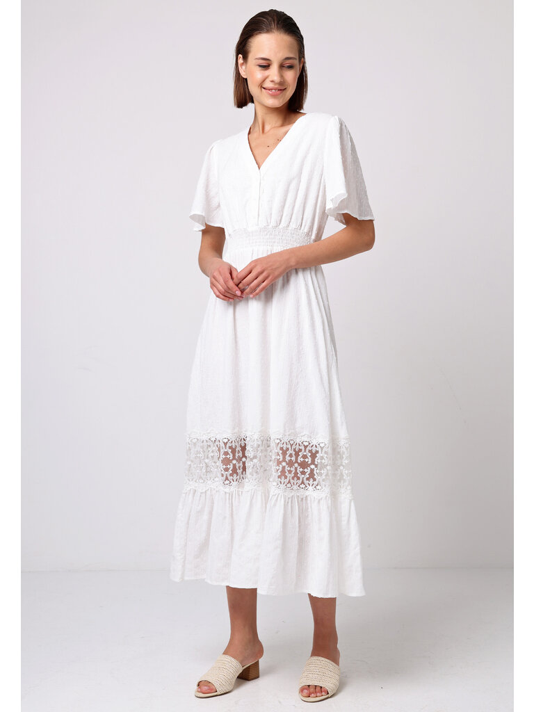 Angel Eyes White Dreamy Dress