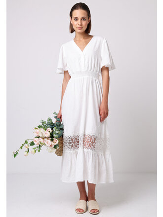 Angel Eyes White Dreamy Dress