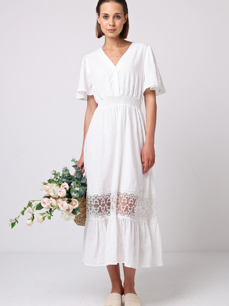 Angel Eyes White Dreamy Dress
