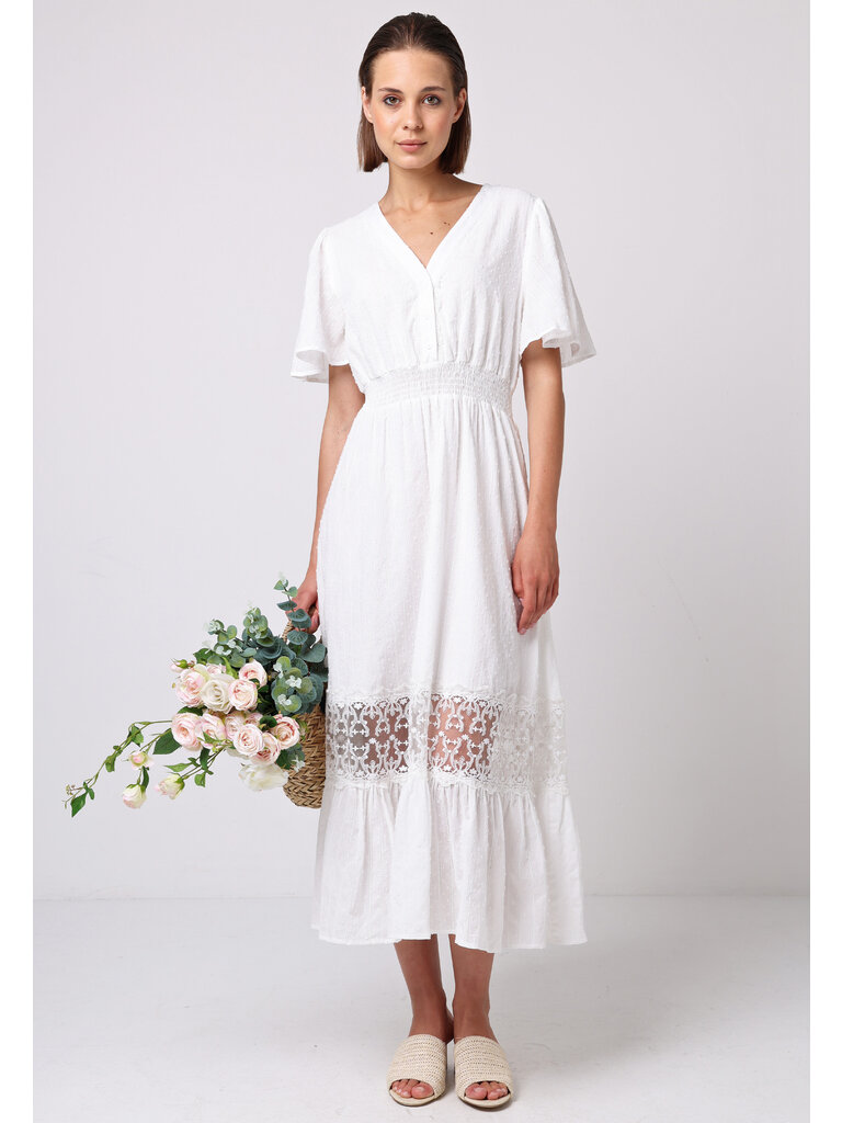 Angel Eyes White Dreamy Dress
