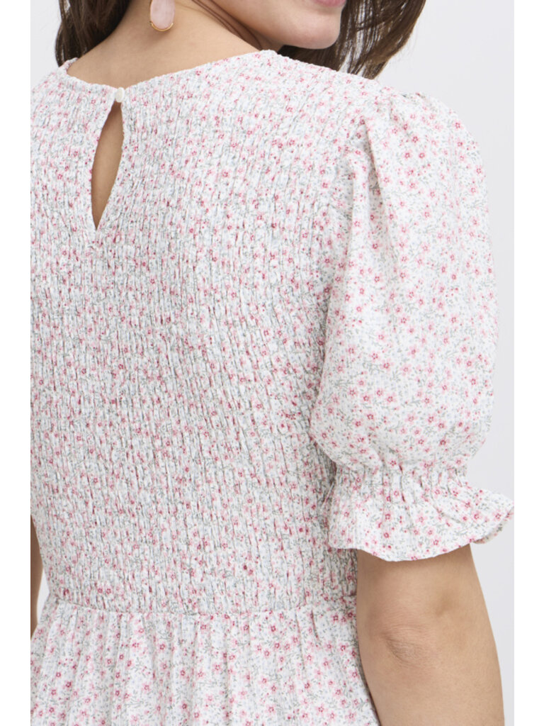 B. Young Petal Smocked Midi
