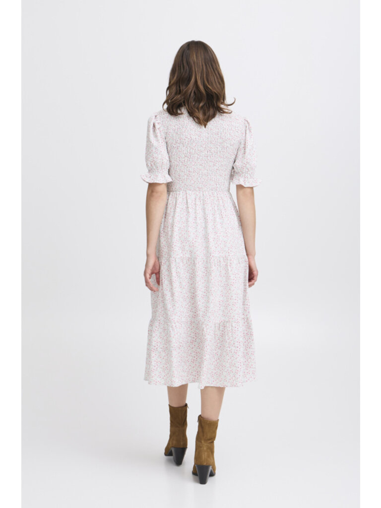 B. Young Petal Smocked Midi
