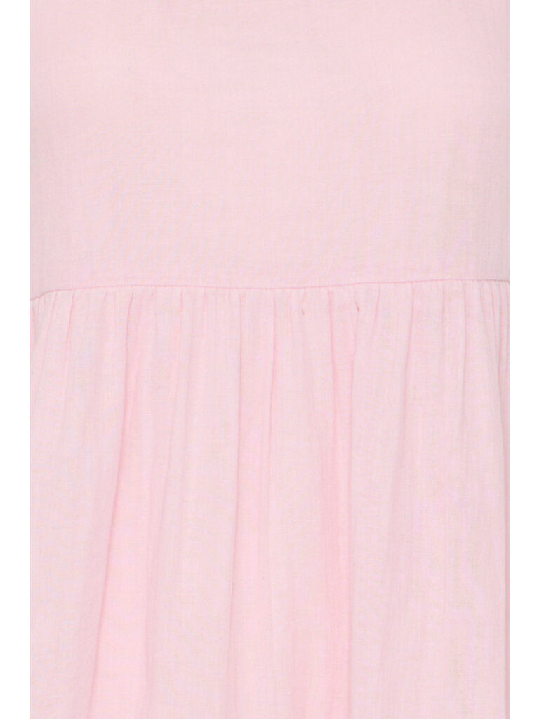 ICHI Soft Pink Tank Dress
