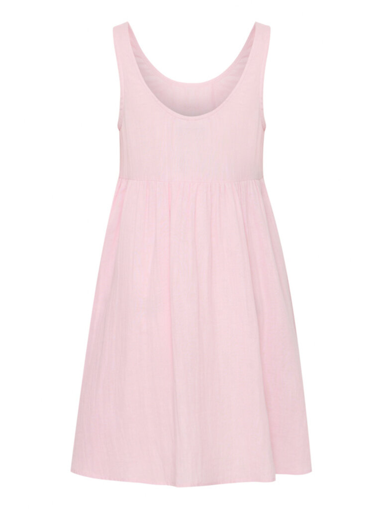 ICHI Soft Pink Tank Dress