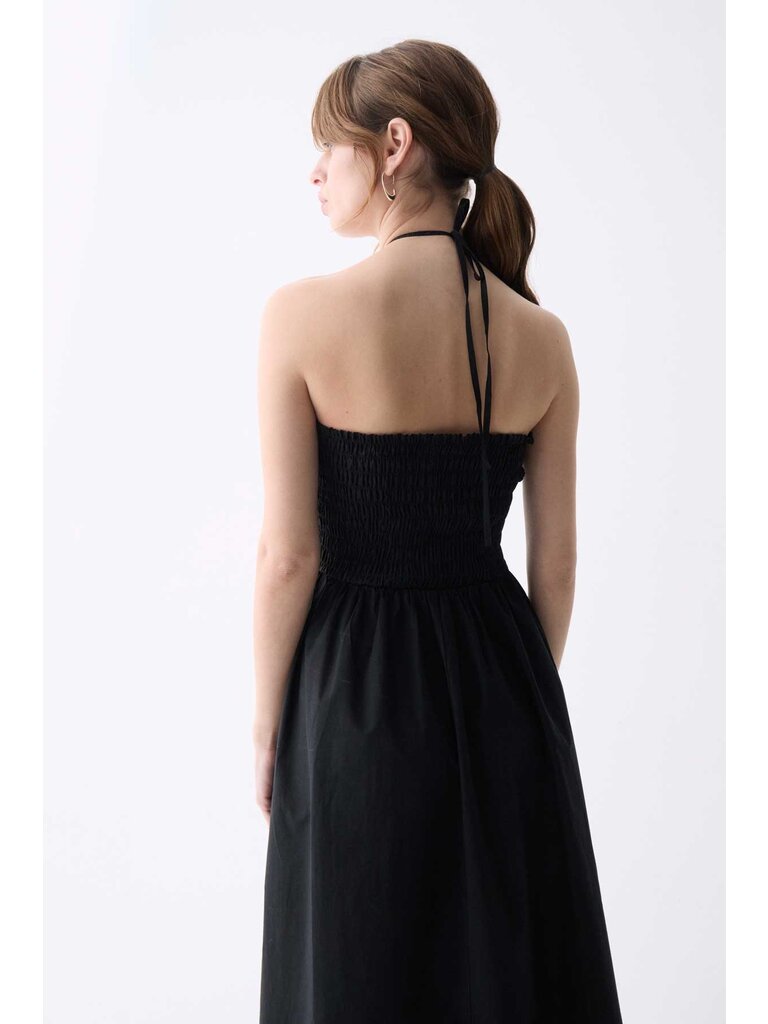 Deluc Strapless Smocked Midi