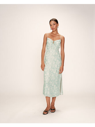 Grace & Mila Mint Paisley Midi