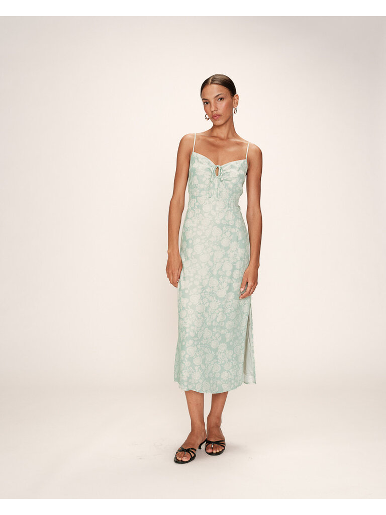 Grace & Mila Mint Paisley Midi
