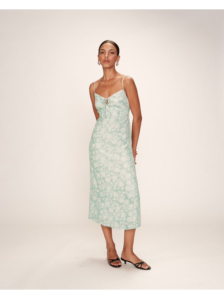 Grace & Mila Mint Paisley Midi
