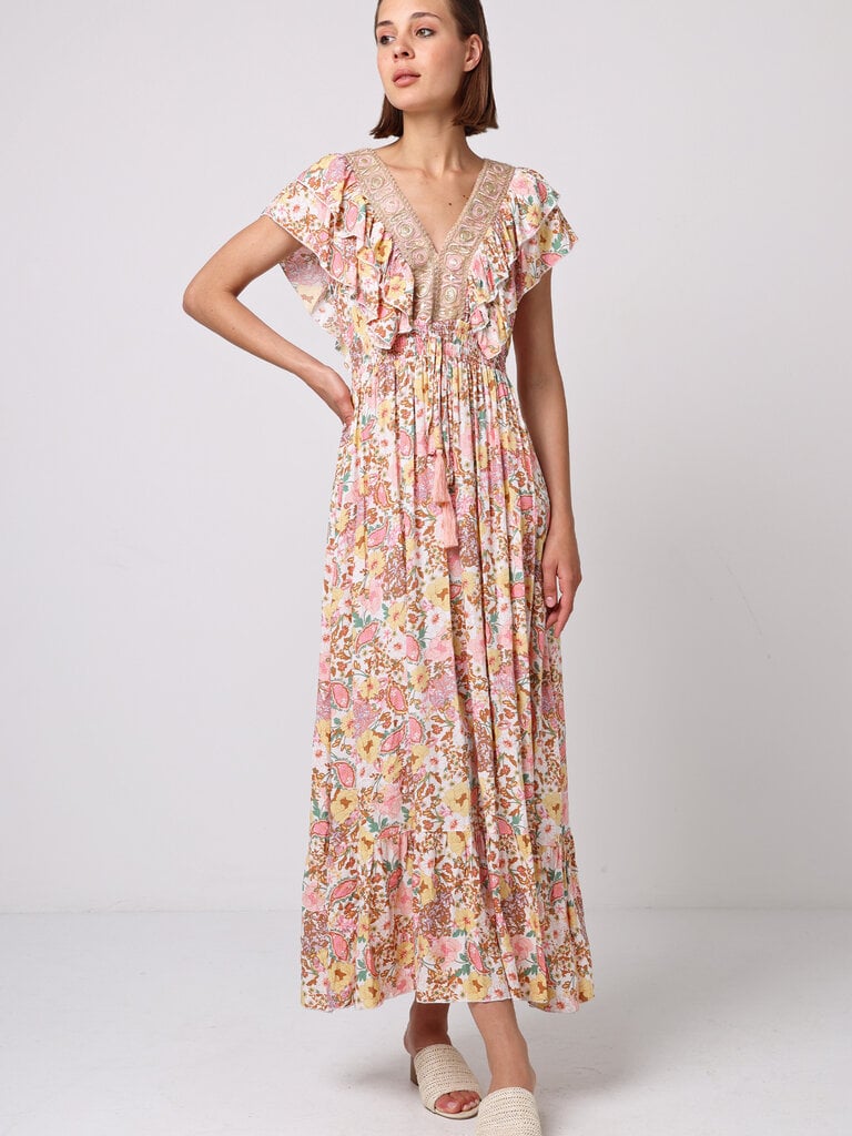 Angel Eyes Pink Retro Dress