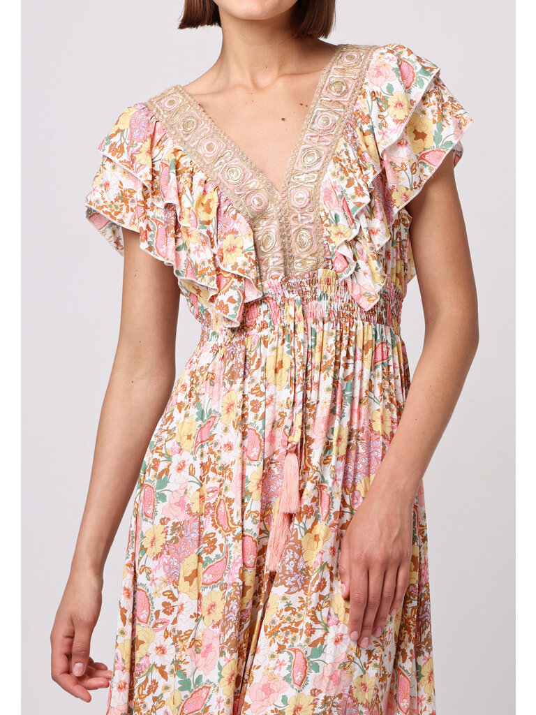 Angel Eyes Pink Retro Dress